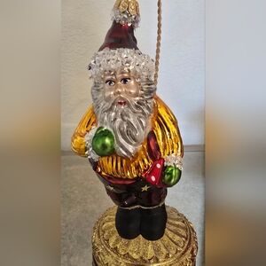 New! Festive Santa Claus Ornament